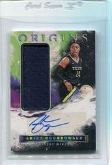 Arike Ogunbowale #JA-ARK Basketball Cards 2023 Panini Origins WNBA Jersey Autographs Prices