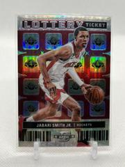 Jabari Smith Jr. #3 Basketball Cards 2022 Panini Contenders Optic Lottery Ticket Prices