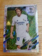 Luka Modric [Speckle] #75 Soccer Cards 2020 Topps Chrome UEFA Champions League Prices