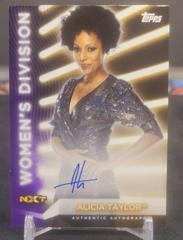Alicia Taylor [Purple] Wrestling Cards 2021 Topps WWE Women's Division Autographs Prices