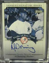 Al Downing Baseball Cards 2003 Upper Deck Yankees Signature Series Pride of NY Autograph Prices