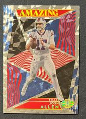 Josh Allen [Red] #A-6 Football Cards 2022 Panini Illusions Amazing Prices