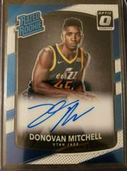 Donovan Mitchell [Autograph] Basketball Cards 2017 Panini Donruss Optic Prices