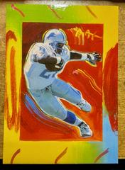 Barry Sanders Football Cards 1997 Topps Gallery Peter Max Prices