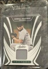 Kendall Graveman [Green] #TR-KG Baseball Cards 2022 Panini Absolute Threads Retail Prices