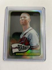 Andrelton Simmons #435 Baseball Cards 2014 Topps Heritage Chrome Prices