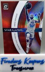 Stephen Curry [Red] Basketball Cards 2021 Panini Donruss Optic Star Gazing Prices