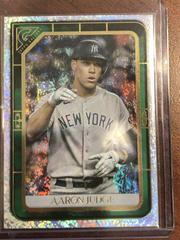 Aaron Judge [Green Pattern] #115 Baseball Cards 2021 Topps Gallery Prices