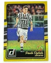 Paulo Dybala [Gold] #116 Soccer Cards 2016 Panini Donruss Prices