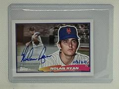 Nolan Ryan [Autograph] #88BM-33 Baseball Cards 2022 Topps Archives 1988 Big Minis Prices