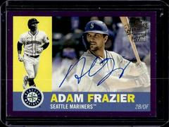 Adam Frazier [Purple] #60FF-AF Baseball Cards 2022 Topps Archives 1960 Fan Favorites Autographs Prices