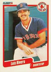 Luis Rivera #285 Baseball Cards 1990 Fleer Prices