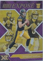 Kenny Pickett [Purple] #RXP-1 Football Cards 2022 Panini XR Rookie Expose Prices