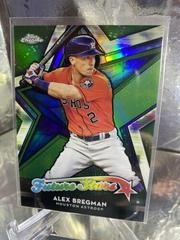 Alex Bregman [Green Refractor] Baseball Cards 2018 Topps Chrome Future Stars Prices