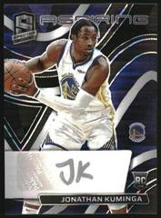 Jonathan Kuminga [Black Light] #AA-JKM Basketball Cards 2021 Panini Spectra Aspiring Autographs Prices