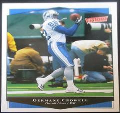 Germane Crowell #94 Football Cards 1999 Upper Deck Victory Prices