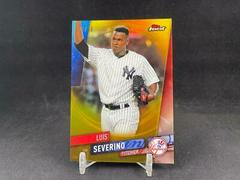 Luis Severino [Gold Refractor] #119 Baseball Cards 2019 Topps Finest Prices