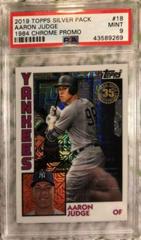 Aaron Judge Baseball Cards 2019 Topps Silver Pack 1984 Chrome Promo Prices