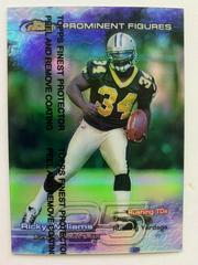 Ricky Williams Football Cards 1999 Topps Finest Prominent Figures Prices