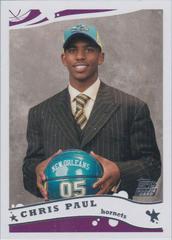 Chris Paul Basketball Cards 2005 Topps Prices