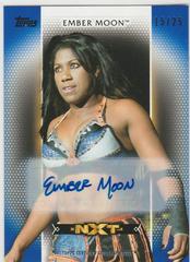 Ember Moon Wrestling Cards 2017 Topps WWE NXT Autographs Prices