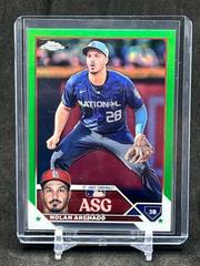 Nolan Arenado [Green] #ASGC-29 Baseball Cards 2023 Topps Chrome Update All Star Game Prices