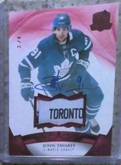 John Tavares [Red Autograph Tag] Hockey Cards 2020 Upper Deck The Cup Prices