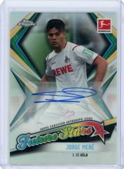 Jorge Mere [Autograph] #FS-3 Soccer Cards 2019 Topps Chrome Bundesliga Future Stars Prices