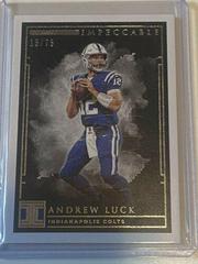 Andrew Luck #32 Football Cards 2019 Panini Impeccable Prices