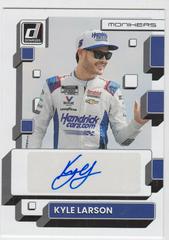 Kyle Larson #M-KL Racing Cards 2023 Panini Donruss NASCAR Monikers Autographs Prices