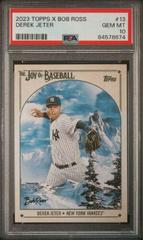 Derek Jeter #13 Baseball Cards 2023 Topps X Bob Ross The Joy Of Prices