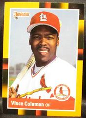 Vince Coleman Baseball Cards 1988 Donruss Baseball's Best Prices