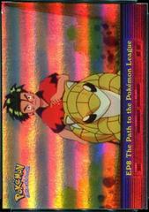 The Path to the Pokemon League [Rainbow Foil] Pokemon 2000 Topps TV Prices