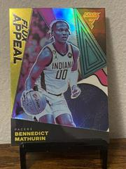 Bennedict Mathurin [Silver] #11 Basketball Cards 2022 Panini Flux Appeal Prices