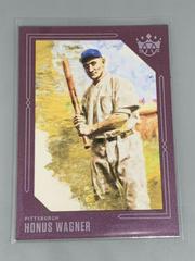 Honus Wagner [Plum Frame] #2 Baseball Cards 2020 Panini Diamond Kings Prices