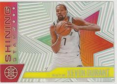 Kevin Durant [Asia Red Yellow] #10 Basketball Cards 2020 Panini Illusions Shining Stars Prices