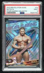 Batista [Galactic] #33 Wrestling Cards 2023 Panini Revolution WWE Star Gazing Prices