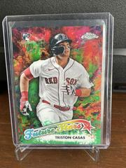 Triston Casas [Green] Baseball Cards 2023 Topps Chrome Future Stars Prices