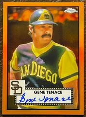 Gene Tenace [Orange] #PA-GTE Baseball Cards 2021 Topps Chrome Platinum Anniversary Autographs Prices