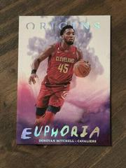 Donovan Mitchell #14 Basketball Cards 2022 Panini Origins Euphoria Prices