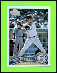Buster Posey Baseball Cards 2011 Topps Diamond Anniversary Factory Set Limited Edition Prices
