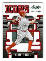 Albert Pujols [Green] #I-5 Baseball Cards 2021 Panini Absolute Icons Prices