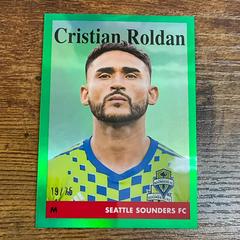 Cristian Roldan [Green] #58T-1 Soccer Cards 2023 Topps Chrome MLS 1958 Prices