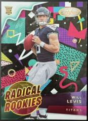 Will Levis #RAD-20 Football Cards 2023 Panini Certified Radical Rookies Prices