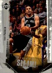 Tony Parker #78 Basketball Cards 2005 Upper Deck Slam Prices