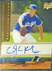 Clayton Kershaw [Photographer's Proof Gold Autograph] #176 Baseball Cards 2008 Stadium Club Prices