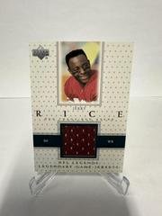 Jerry Rice #LJ-JR Football Cards 2000 Upper Deck Legends Legendary Jerseys Prices