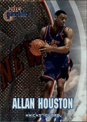 Allan Houston Basketball Cards 2000 Fleer Game Time Prices