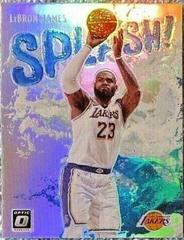 LeBron James Basketball Cards 2021 Panini Donruss Optic Splash Prices