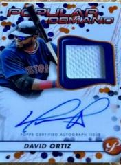 David Ortiz [Pink] #DPAR-DO Baseball Cards 2023 Topps Pristine Popular Demand Autograph Relic Prices